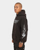 Rodman Brand Metal Logo Vintage Hoodie Black Wash
