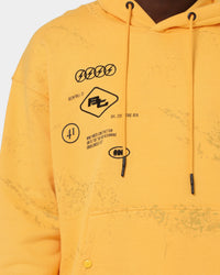 BEENTRILL Circuitry Hoodie Yellow