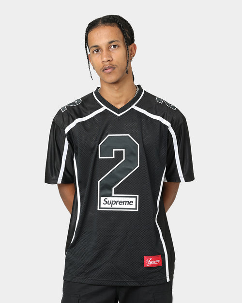 Supreme Paint Football Jersey Black