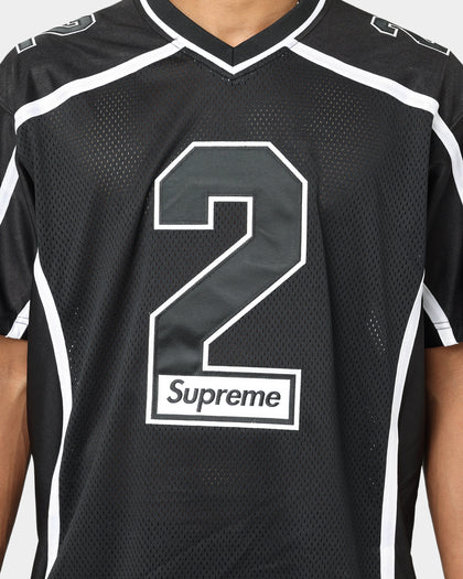 Supreme Paint Football Jersey Black
