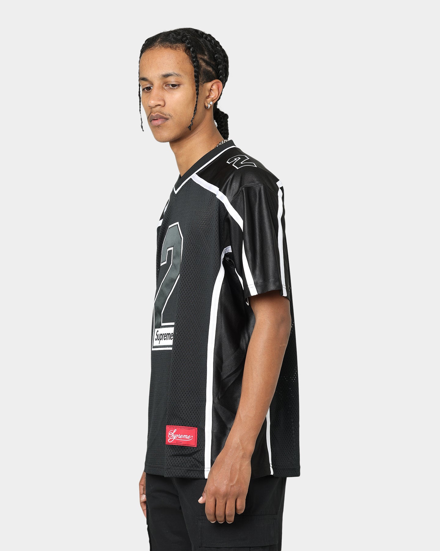 Supreme Paint Football Jersey Black | Culture Kings NZ