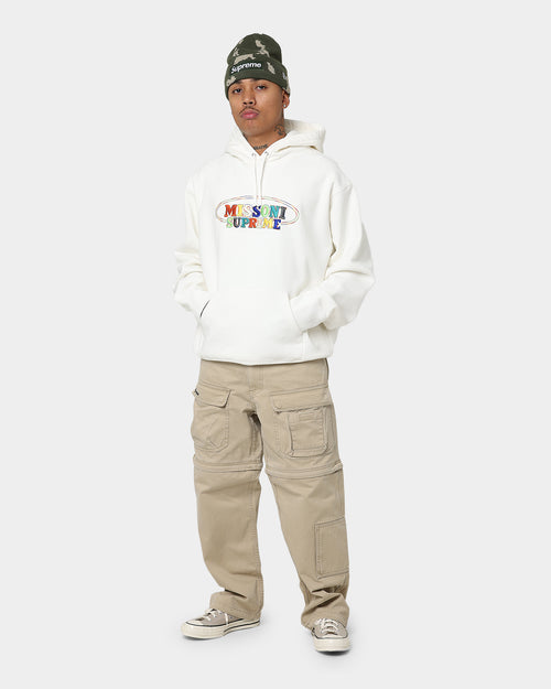 Supreme X Missoni Hooded Sweatshirt White