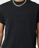 Carré CP Mock Neck T-Shirt Black