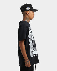 Goat Crew Original Anime Vintage T-Shirt Off Black