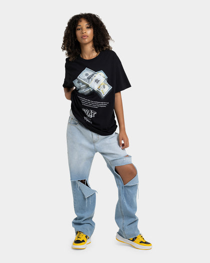 Goat Crew Paper Chasers T-Shirt Black