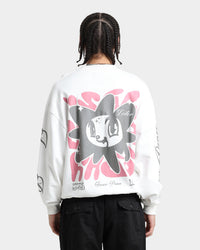 Loiter Utopia Fleur Crewneck Off White