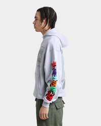 Loiter Fleur Hoodie Grey