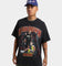 Goat Crew Man Down Vintage T-Shirt Black Wash