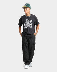 Rats Get Fat Scorpion T-Shirt Black Wash