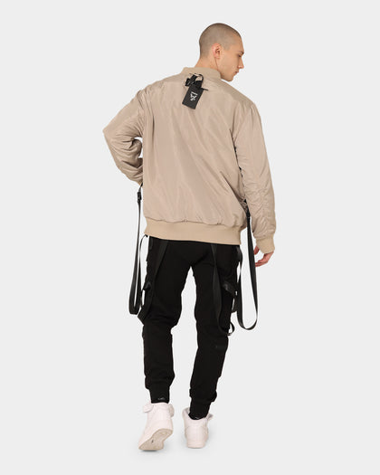 The Anti Order Glasnost Bomber Jacket Black/Bone