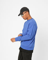 Pyra Classic Curved Crewneck Blue