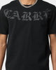 Carré Gothic Collar Droptail T-Shirt Black