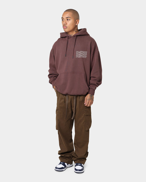 Playboy November 2013 Sepia Hoodie Brown