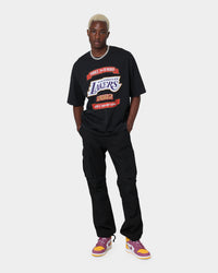 Mitchell & Ness Los Angeles Lakers 3-Peat T-Shirt Black