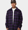 X-Large Rip Jacket Black/Purple
