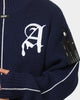 The Anti Order Affiliated High Neck Sweater Dark Navy/White