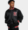 HUF Crackerjack Satin Baseball Jacket Black
