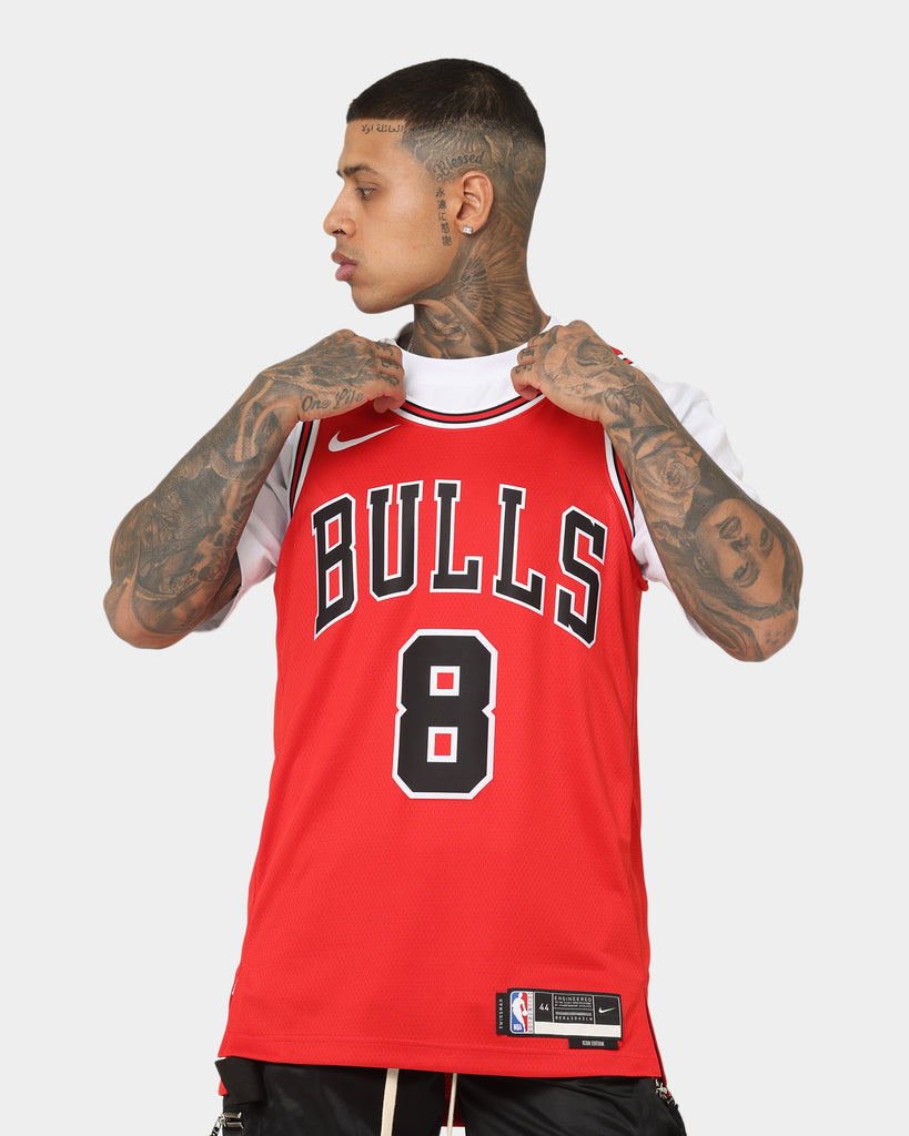 Nike Chicago Bulls 22 ユニフォーム Lサイズ Nike Zach LaVine Chicago Bulls #8 Icon Edition 2022/23 Nike Dri