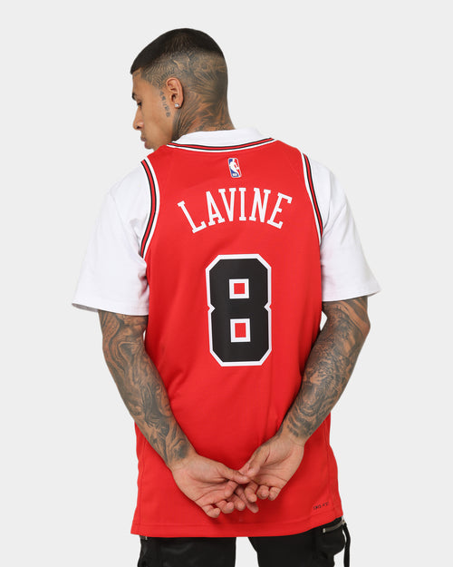 Nike Zach LaVine Chicago Bulls #8 Icon Edition 2022/23 Nike Dri-FIT NBA Swingman Jersey University Red