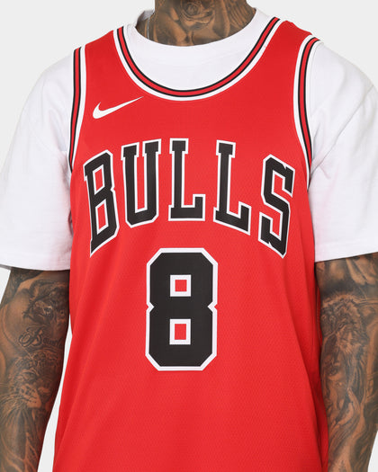 Nike Zach LaVine Chicago Bulls #8 Icon Edition 2022/23 Nike Dri-FIT NBA Swingman Jersey University Red