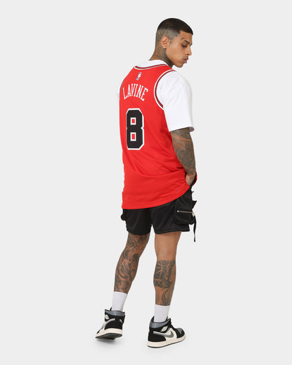 Nike Zach LaVine Chicago Bulls #8 Icon Edition 2022/23 Nike Dri-FIT NBA Swingman Jersey University Red