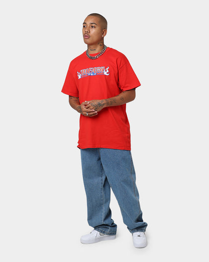 Goat Crew Goat Crew X Bleach Logo T-Shirt Red