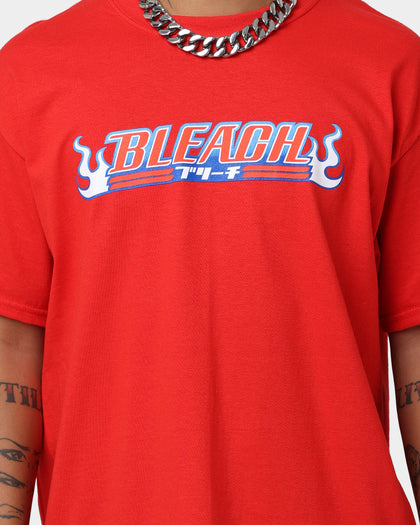 Goat Crew Goat Crew X Bleach Logo T-Shirt Red