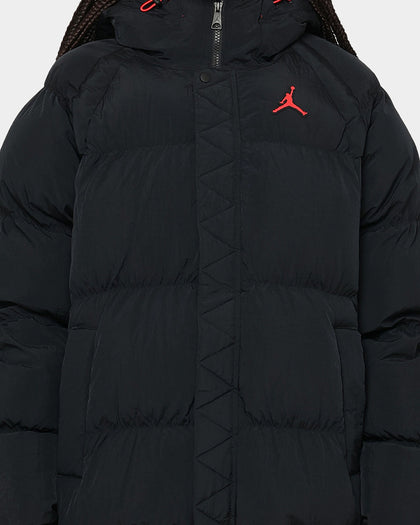Jordan Essential Puffer Jacket Black/Fire Red