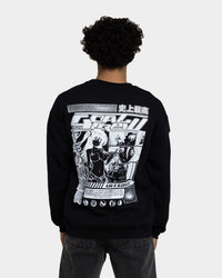 Goat Crew Anime Crewneck Black