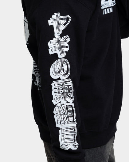 Goat Crew Anime Crewneck Black