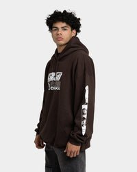 Goat Crew Osaka Hoodie Brown