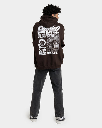 Goat Crew Osaka Hoodie Brown