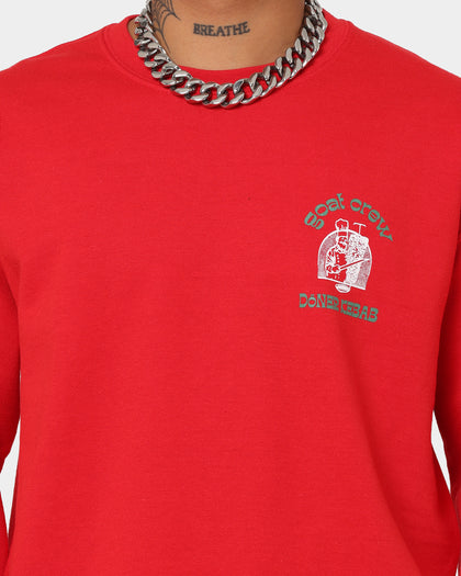 Goat Crew Döner Kebab Crewneck Red
