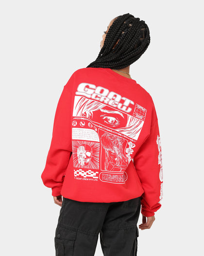 Goat Crew Harajuku Crewneck Red