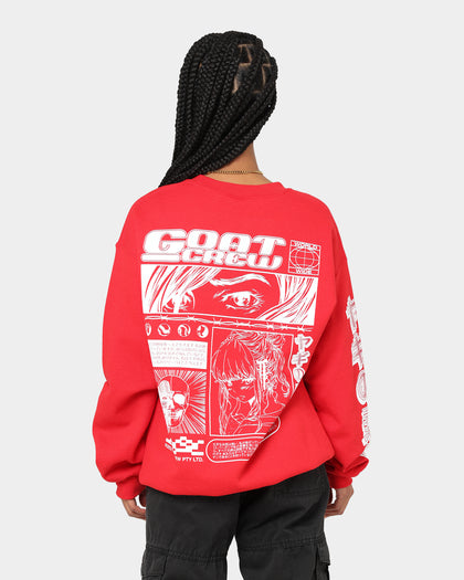 Goat Crew Harajuku Crewneck Red