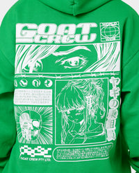 Goat Crew Harajuku Hoodie Green