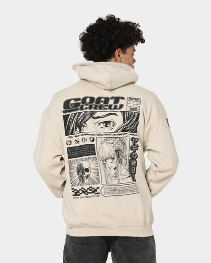 Goat Crew Harajuku Hoodie Sand