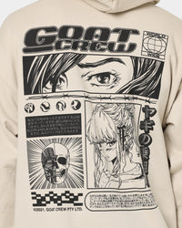 Goat Crew Harajuku Hoodie Sand