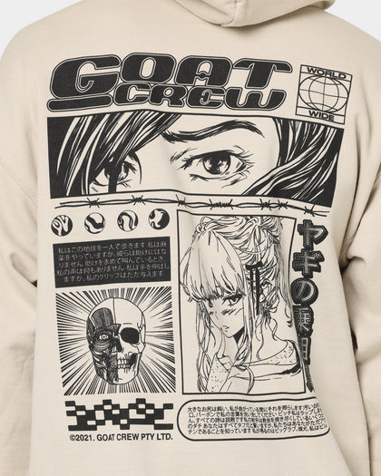 Goat Crew Harajuku Hoodie Sand