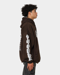 Goat Crew Harajuku Hoodie Brown