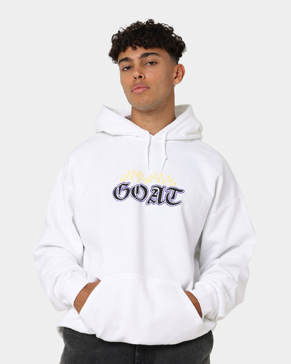 Goat Crew King Skeleton Hoodie White