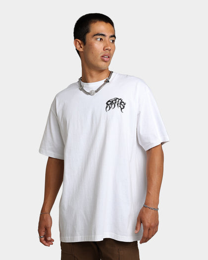 Rats Get Fat X Funeral French FF Reaper T-Shirt White