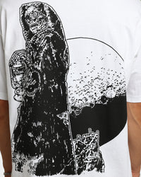 Rats Get Fat X Funeral French FF Reaper T-Shirt White