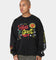 Goat Crew Life Is Good Vintage Crewneck Black