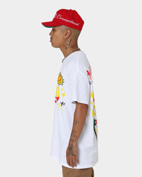 Goat Crew Life Is Good T-Shirt White