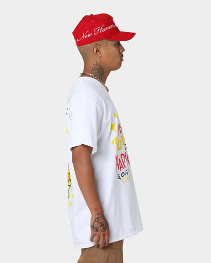 Goat Crew Pursuit 4 Happiness T-Shirt White