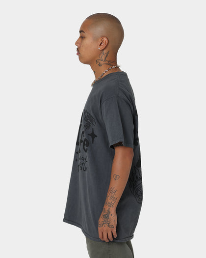 Goat Crew Tourlife T-Shirt Off Black