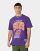 Mitchell & Ness Phoenix Suns XL Arch Vintage T-Shirt Faded Purple