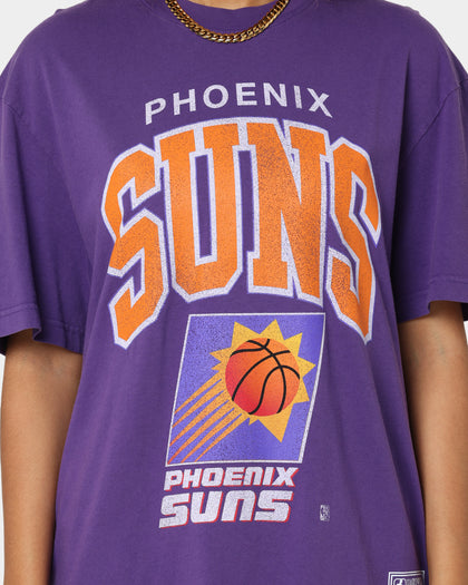 Mitchell & Ness Phoenix Suns XL Arch Vintage T-Shirt Faded Purple