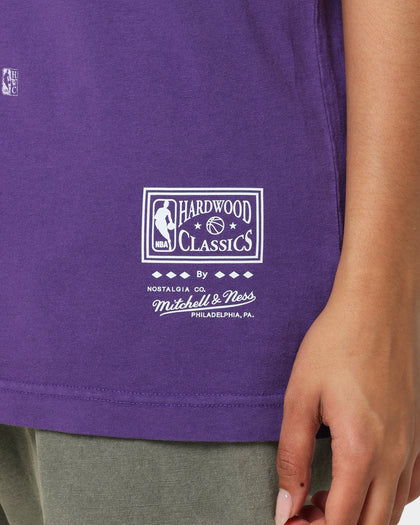 Mitchell & Ness Phoenix Suns XL Arch Vintage T-Shirt Faded Purple